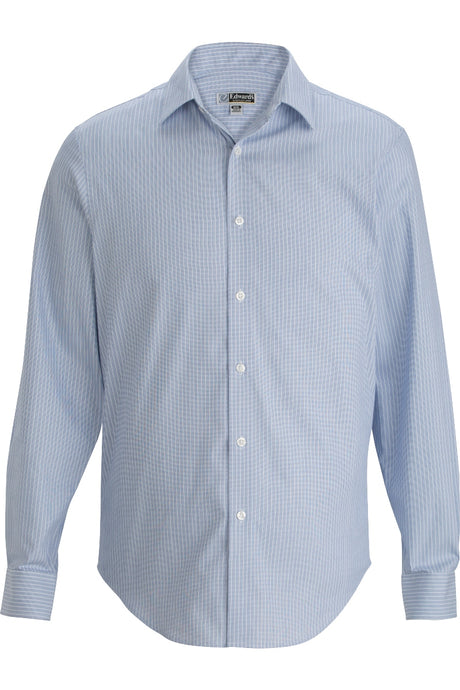 Men's Executive Pinpoint Oxford Shirt - Blue/White Stripe