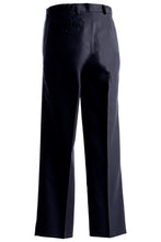 Load image into Gallery viewer, Ladies&#39; Microfiber Flat Front Dress Pant - Navy