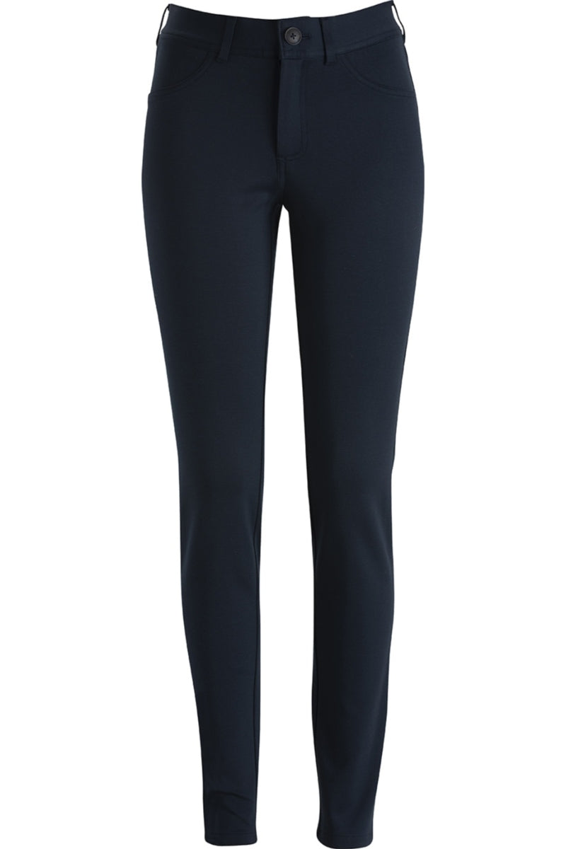 Ladies' Ponte Knit Pant - Navy