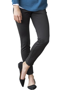 Ladies' Ponte Knit Pant - Navy