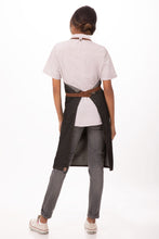 Load image into Gallery viewer, Memphis Black Denim Bib Apron