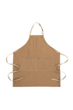 Load image into Gallery viewer, Austin Natural Bib Adjustable Apron (2 Pockets)