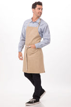 Load image into Gallery viewer, Austin Natural Bib Adjustable Apron (2 Pockets)