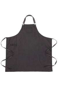 Boulder Black & Purple Chefs Bib Apron