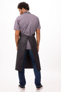 Boulder Black & Purple Chefs Bib Apron