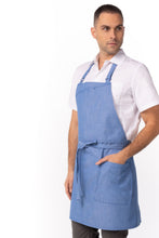 Load image into Gallery viewer, Medford French Blue Bib (3 Pockets)