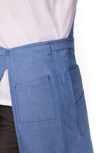 Load image into Gallery viewer, Medford French Blue Bib (3 Pockets)