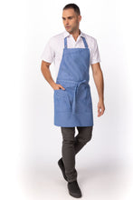 Load image into Gallery viewer, Medford French Blue Bib (3 Pockets)