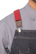 Load image into Gallery viewer, Berkeley Indigo Denim Chef&#39;s Bib Apron