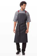 Load image into Gallery viewer, Berkeley Indigo Denim Chef&#39;s Bib Apron