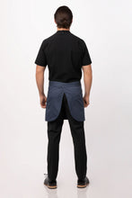 Load image into Gallery viewer, Chef Works Blue Largo Half Bistro Apron