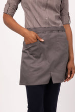 Load image into Gallery viewer, Chef Works Mushroom Largo Half Bistro Apron