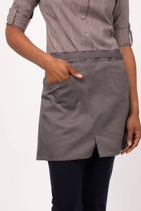 Chef Works Mushroom Largo Half Bistro Apron