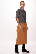 Load image into Gallery viewer, Rockford Nutmeg Bistro Apron (2 Pockets)