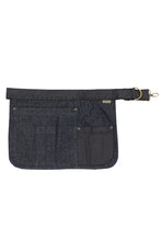 Load image into Gallery viewer, Indy Hipster Navy Black Waist Apron