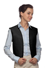 Load image into Gallery viewer, Cardi / DayStar Black No Buttons Unisex Vest with No Pockets