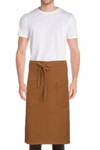 Load image into Gallery viewer, Chef Works Nutmeg Rockford Bistro Apron (2 Pockets)