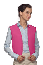 Load image into Gallery viewer, Cardi / DayStar Hot Pink No Buttons Unisex Vest with No Pockets