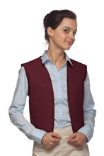 Load image into Gallery viewer, Cardi / DayStar Maroon No Buttons Unisex Vest with No Pockets