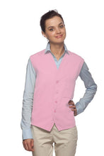 Load image into Gallery viewer, Cardi / DayStar Pink 4-Button Unisex Vest with 1 Pocket