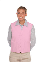 Load image into Gallery viewer, Cardi / DayStar Pink 4-Button Unisex Vest with 2 Pockets