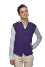 Load image into Gallery viewer, Cardi / DayStar Purple 4-Button Unisex Vest with 1 Pocket