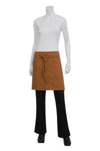 Chef Works Nutmeg Rockford Half Bistro Apron