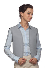 Load image into Gallery viewer, Cardi / DayStar Silver No Buttons Unisex Vest with No Pockets