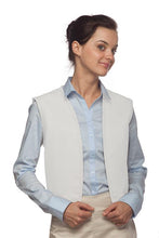 Load image into Gallery viewer, Cardi / DayStar White No Buttons Unisex Vest with No Pockets