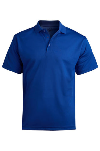 Edwards S Men's Hi-Performance Polo - Royal Blue