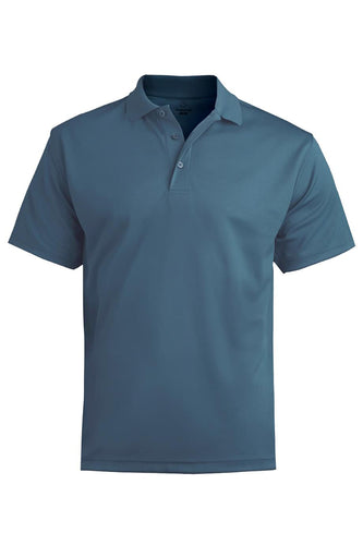 Edwards S Men's Hi-Performance Polo - Slate Blue