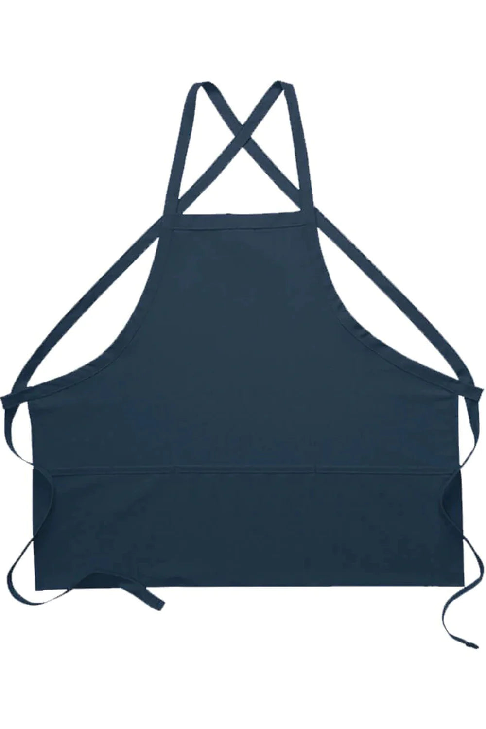 Cardi / DayStar Navy Deluxe Criss Cross Bib Apron (3 Pockets)