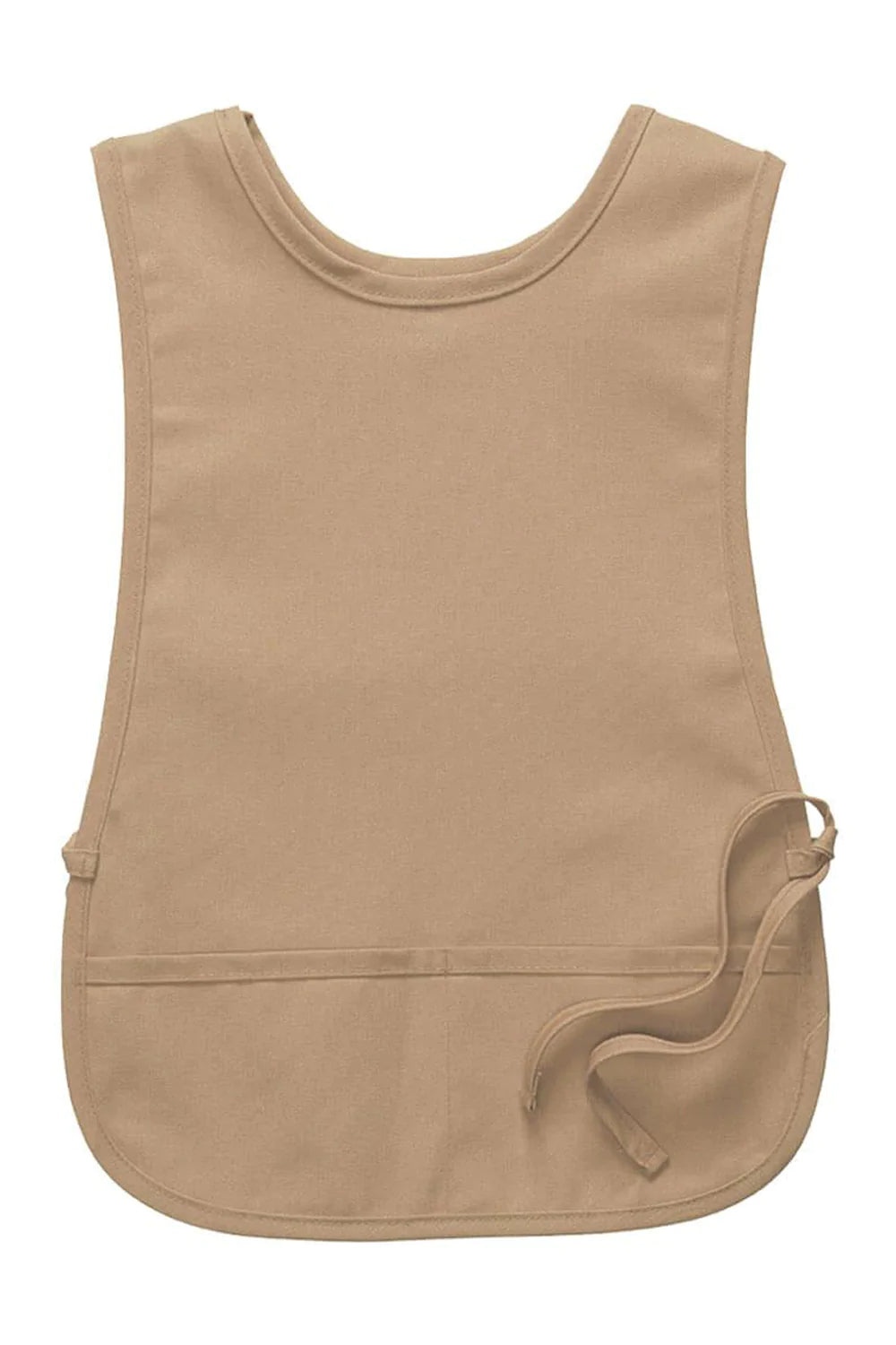 Cardi / DayStar Khaki Kid's XL Cobbler Apron (2 Pockets)