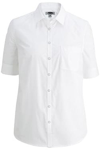 Edwards XXS Ladies' Comfort Stretch Poplin - White