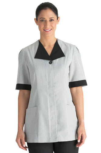 Ladies' Pinnacle Housekeeping Tunic - Platinum