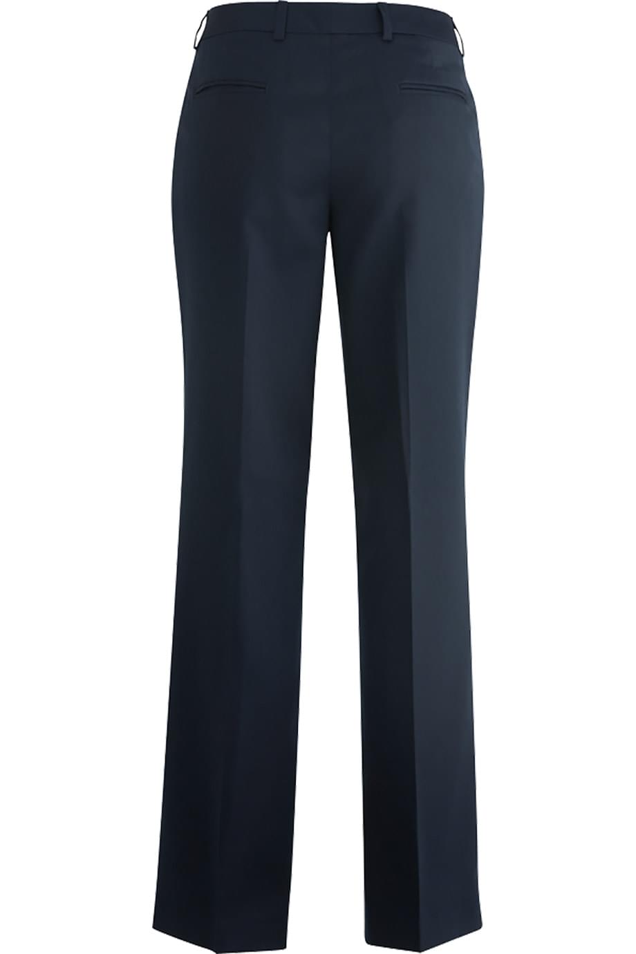 Ophelia Slim Fit Flat Front Ladies Navy Pin Dot Pants - Womens Suit Pants –  Ackermann's Apparel