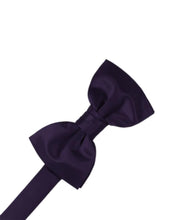 Load image into Gallery viewer, Cardi Lapis Luxury Satin Bow Tie