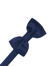 Load image into Gallery viewer, Cardi Peacock Luxury Satin Bow Tie