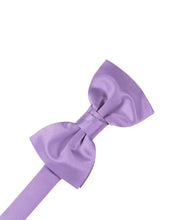 Load image into Gallery viewer, Cardi Wisteria Luxury Satin Bow Tie