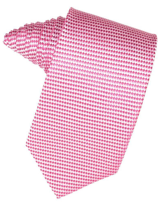 Cardi Self Tie Bubblegum Venetian Necktie