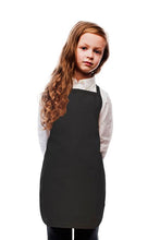 Load image into Gallery viewer, Cardi / DayStar Black Kid&#39;s Bib Apron (No Pockets)