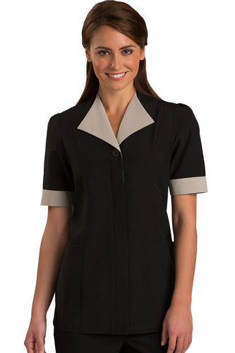 Edwards XXS Black Pinnacle Housekeeping Tunic