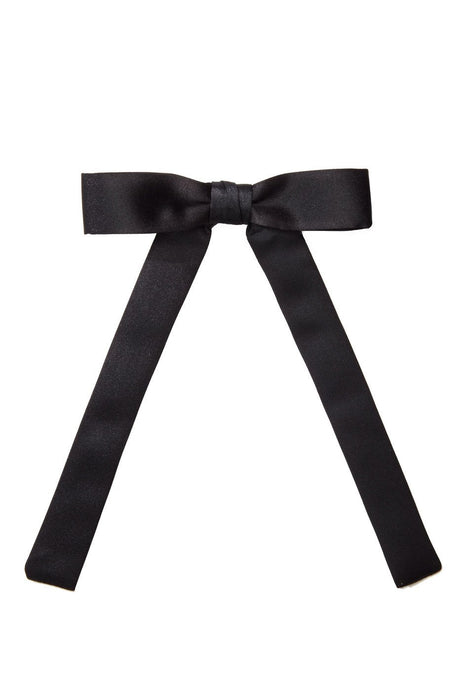 Tux Park Black Satin Western Bow Tie