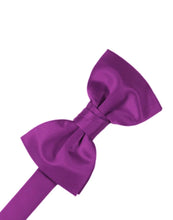 Load image into Gallery viewer, Cardi Cassis Luxury Satin Bow Tie