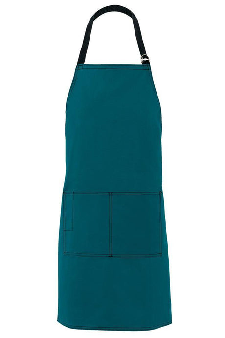 Fame Teal City Market Everyday Long Bib Apron