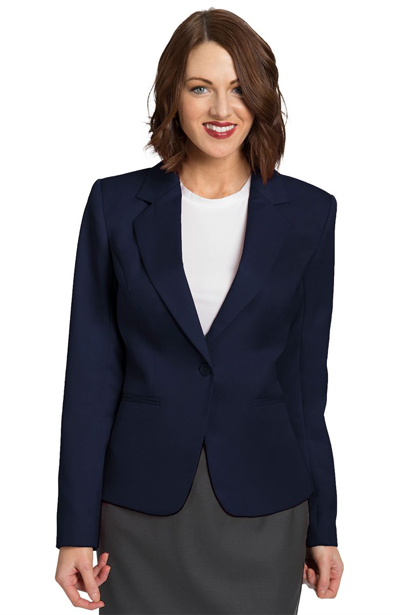 Notched Collar Blazer Women, Blue Womens Pants Suit, Navy Womens Blazer,  Business Skirt Women's Suit, Double Breasted Jacket TAVROVSKA -  Canada