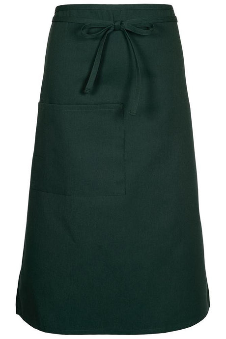 Fame Hunter Green Bistro Apron (1 Pocket w/ Pencil Divide)