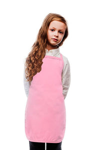 Cardi / DayStar Pink Kid's Bib Apron (No Pockets)