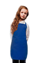 Load image into Gallery viewer, Cardi / DayStar Royal Blue Kid&#39;s Bib Apron (No Pockets)