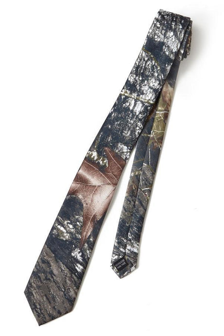 Tux Park Camo Satin Necktie